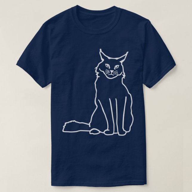 Münzkatze T-Shirt (Design vorne)
