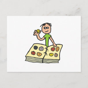 Münzsammeln Postkarte