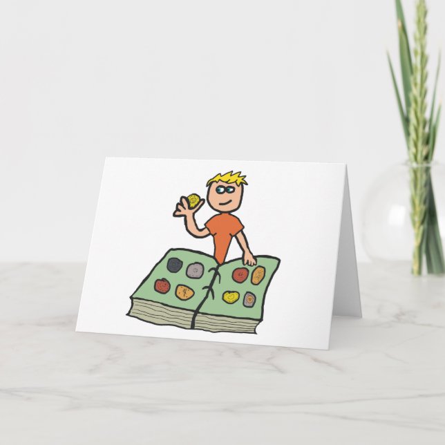 Münzsammelzahl Karte (Vorderseite)