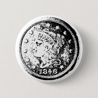 Münzsammler Button Abzeichen, Numismatikgeschenk