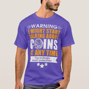 Münzsammler ideal für Numismatiker T-Shirt