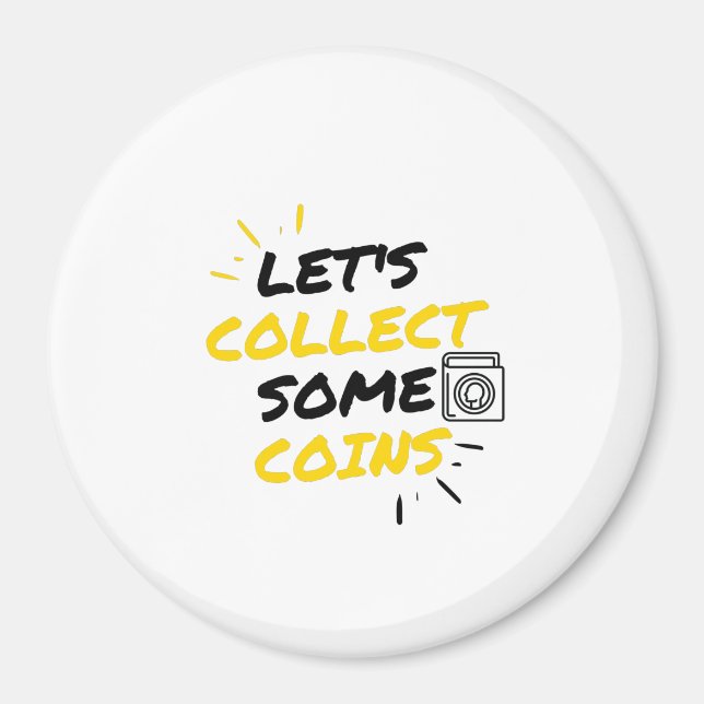 Münzsammler Magnet (Vorne)