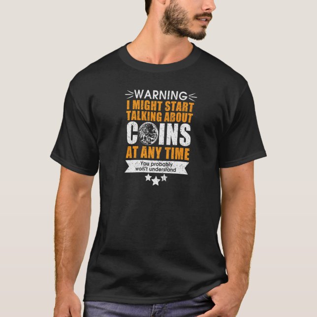 Münzsammler T-Shirt (Vorderseite)