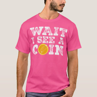 Münzsammlermünzen sammeln Überlastungszähler T-Shirt