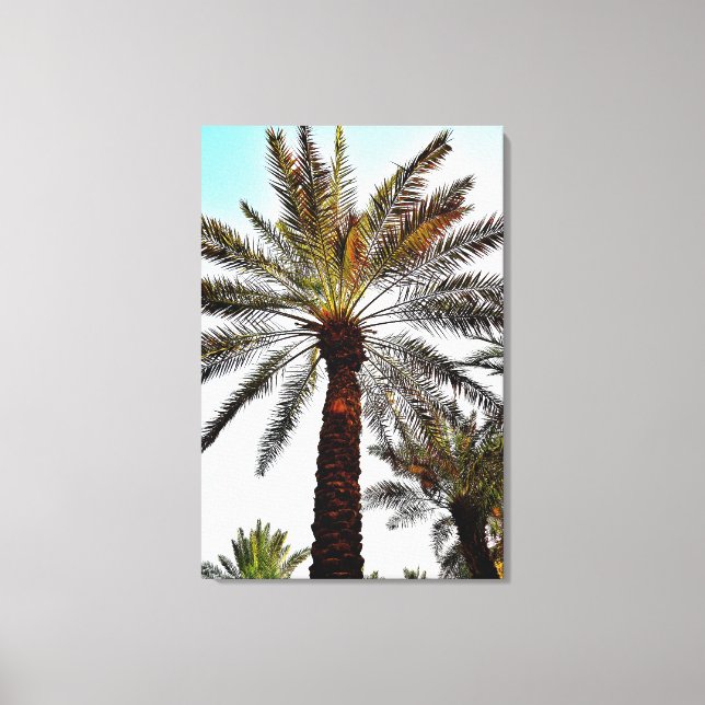 Murabba Palace Date Tree Leinwanddruck (Vorderseite)