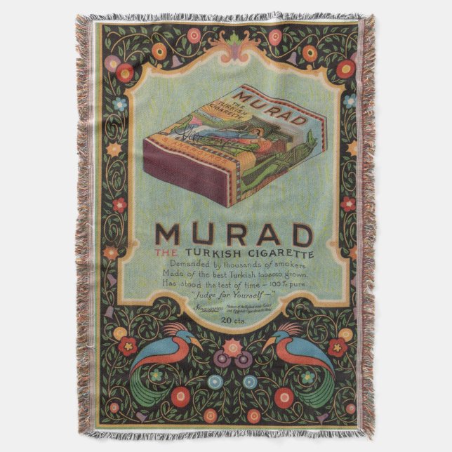 Murad Cigarettes Decke (Vorderseite Vertikal)