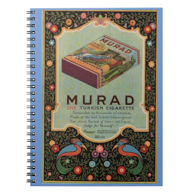 Murad Cigarettes Notizblock (Vorderseite)