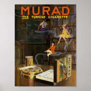 MURAD Zigaretten Poster
