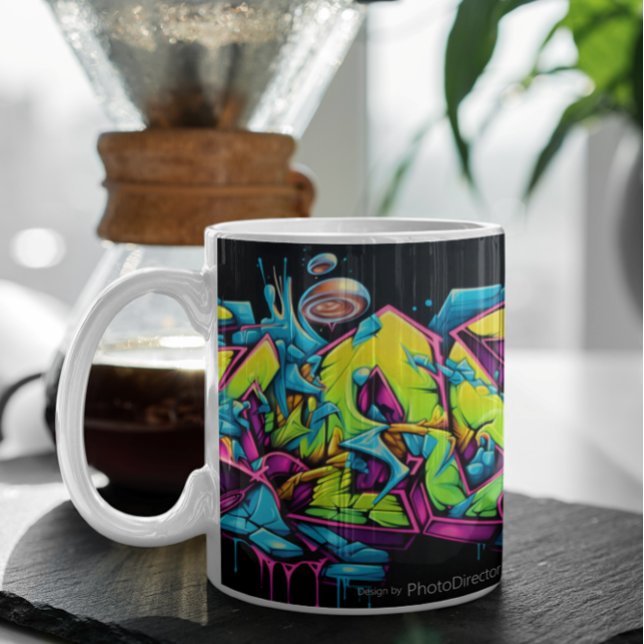 Mural 1 Variation 3 Kaffeetasse (Mural 1 Variation 3 Coffee Mug)