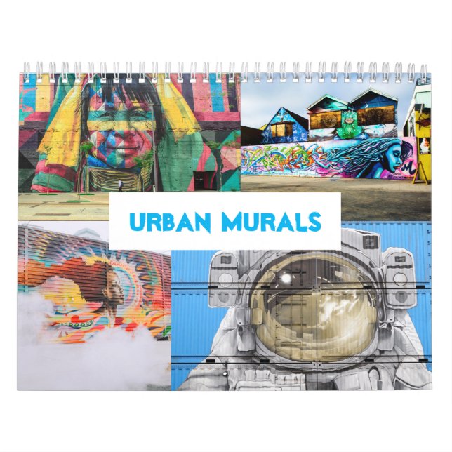 Mural Artwork Street Murals 2020 Kalender (Titelbild)