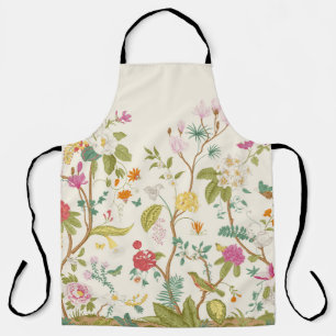 Mural. Bloom. Blühende Bäume. Vintage Bluterkranku Schürze