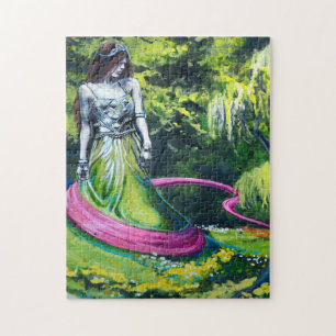 Mural Wall art Winnipeg Kanada. Puzzle