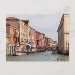 Murano Canals Postkarte