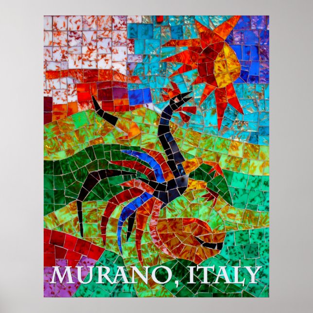 Murano Mosaic II Poster (Vorne)