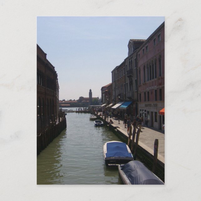 Murano Postkarte (Vorderseite)