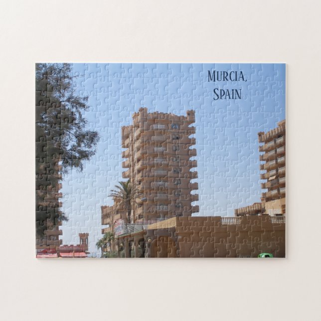 Murcia Spanien Foto der spanischen Gebäude Puzzle (Horizontal)
