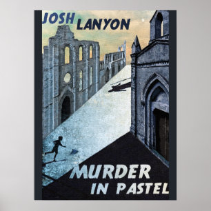 Murder In Pastel Poster