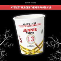 Murder Mystery Crime Szene Halloween