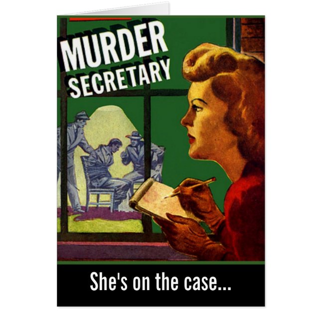 "Murder Secretary" (Vorne)