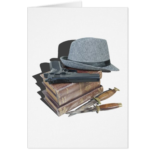 MurderMysteryBooksGunKnivesFedora042113.png (Vorne)
