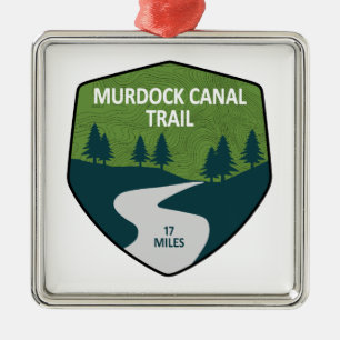 Murdock Canal Trail Utah Ornament Aus Metall