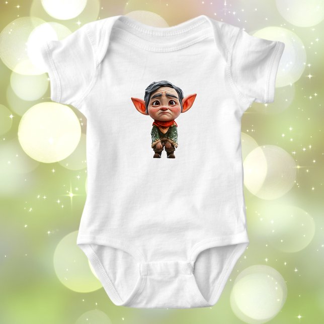 Müred Vater Christmas Elf Baby Bodysuit Strampler (Von Creator hochgeladen)