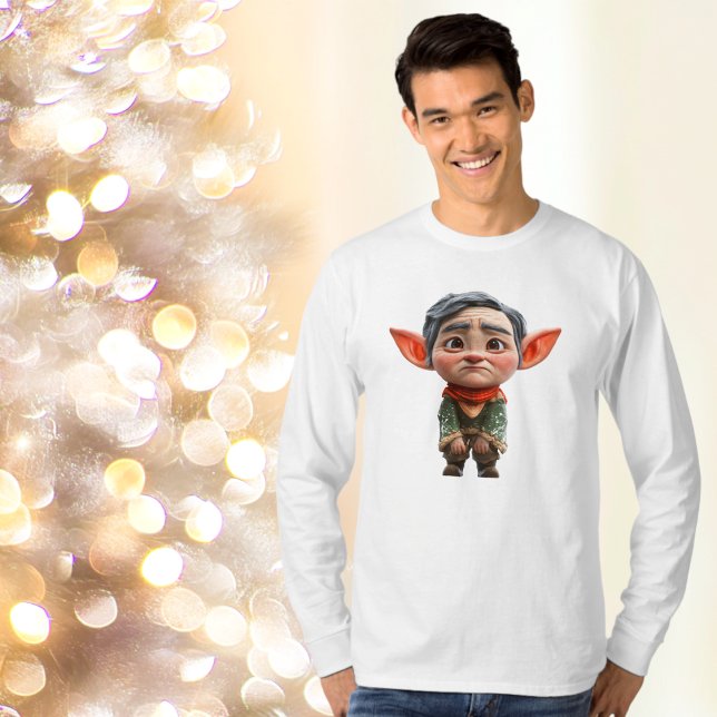 Müred Vater Weihnachten Elf Männer T-Shirt (Von Creator hochgeladen)