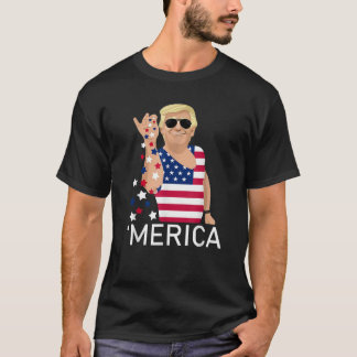 Murica 2020 Trump Bae Funny Patriotic Salt Freedom T-Shirt
