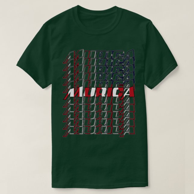 Murica America T-Shirt (Design vorne)