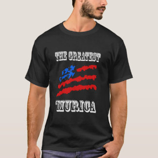 Murica Bester Arbeitstag USA Flag America Gift T-Shirt