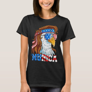 Murica Eagle 4. Juli Mullet American Flag USA T-Shirt
