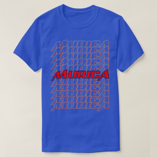 Murica neon T-Shirt (Design vorne)