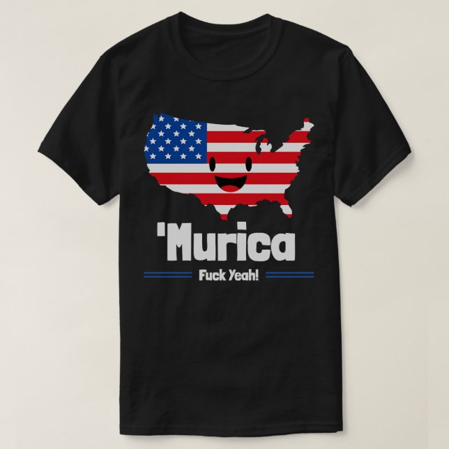 Murica Yeah T-Shirt (Design vorne)