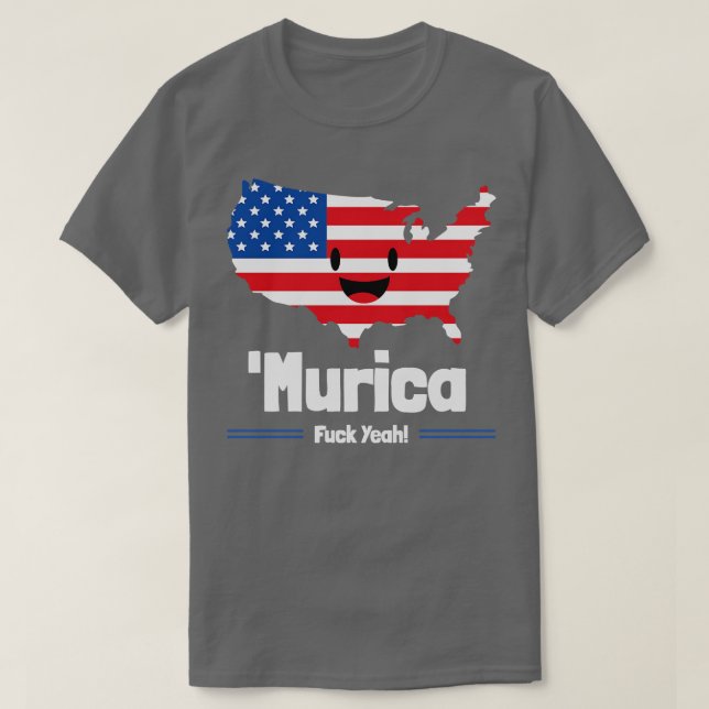 Murica Yeah T-Shirt (Design vorne)