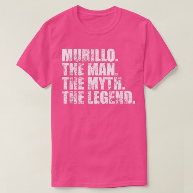 Murillo Murillo Familienname Murillo Nachname Muri T-Shirt (Design vorne)