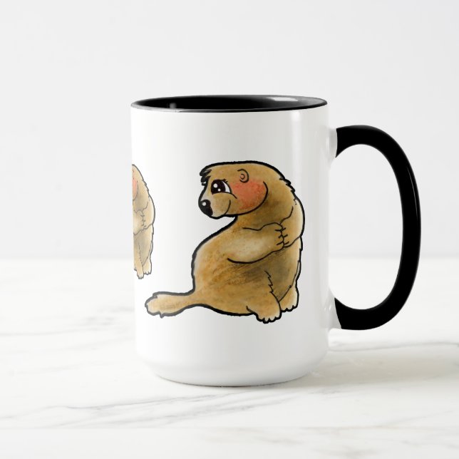 Murmeltier Tasse (Rechts)