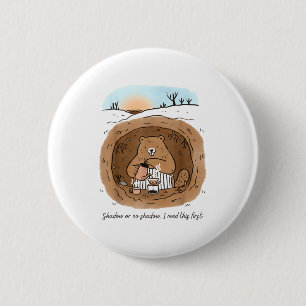 Murmeltiere Frauen Mama Murmeltiertag Kaffee Erste Button
