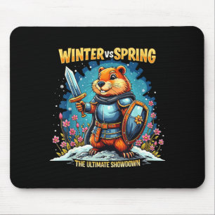 Murmeltiers Tag Vorhersage Sarkasmus Lustig Frauen Mousepad