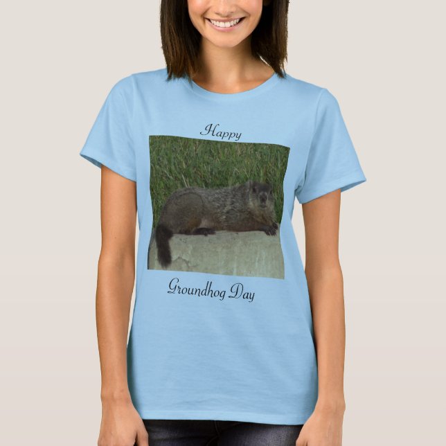 Murmeltiershirt  T-Shirt (Vorderseite)