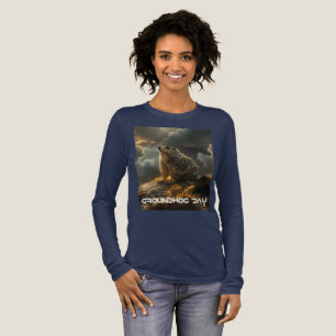 Murmeltiertag - Frohen Murmeltiertag Tri-Blend Shirt