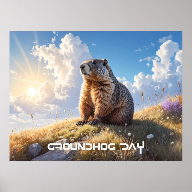 Murmeltiertag Poster (Vorne)