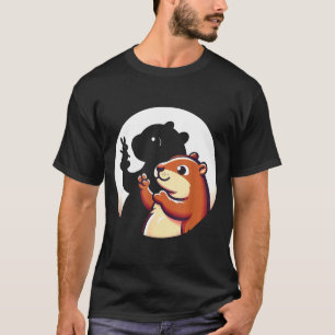 Murmeltiertag Schattenpuppe Lustige Geschenke Für T-Shirt