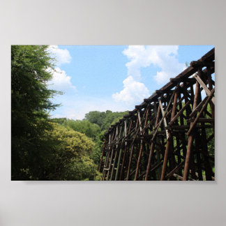 Murmur Trestle Bridge - Album Art Poster