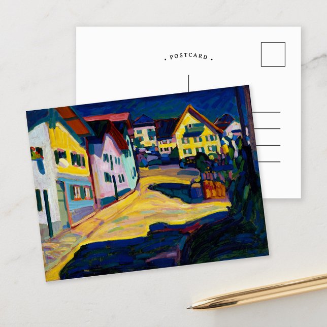 Murnau, Burggrabenstraße 1 | Kandinsky Postkarte (Von Creator hochgeladen)