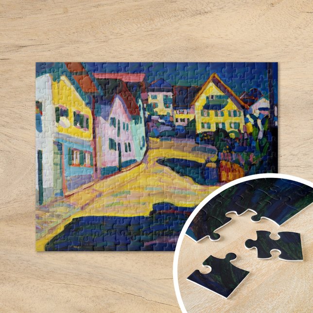 Murnau, Burggrabenstraße 1 | Kandinsky Puzzle (Von Creator hochgeladen)