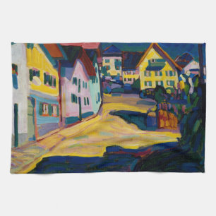 Murnau Burggrabenstrasse 1 - Wassily Kandinsky Geschirrtuch