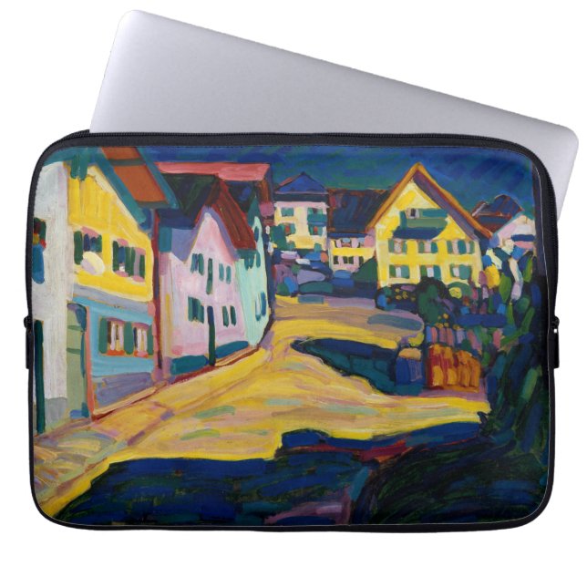 Murnau Burggrabenstrasse 1 - Wassily Kandinsky Laptopschutzhülle (Vorderseite)