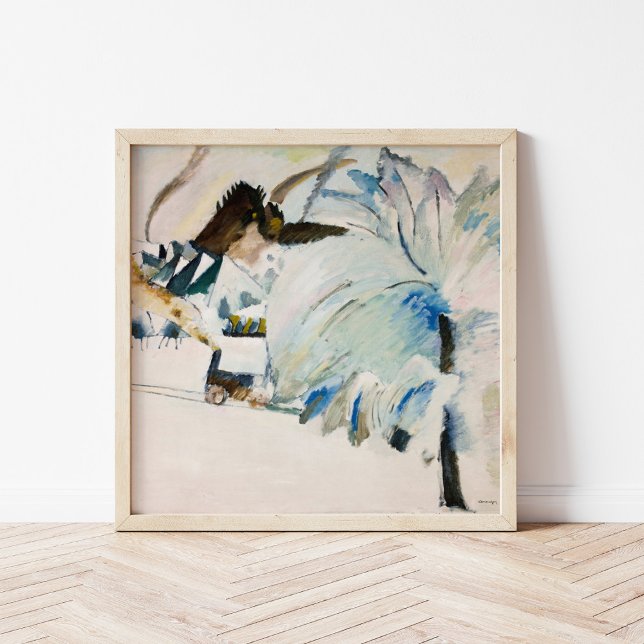 Murnau mit Lokomotive | Kandinsky Poster (Von Creator hochgeladen)