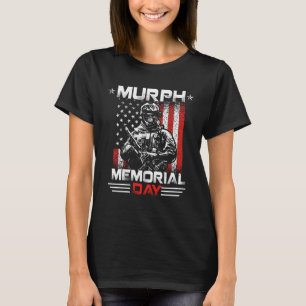 Murph 2021 Workout Challenge Amerikanischer Memori T-Shirt