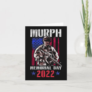 Murph 2022 Workout Challenge American Memorial Karte